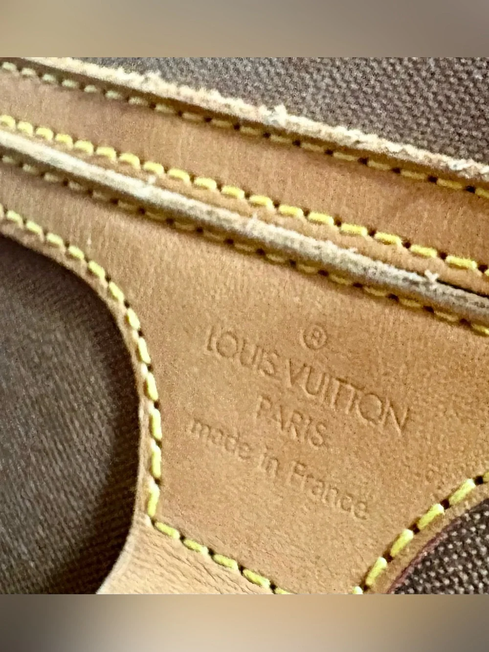LOUIS VUITTON Vintage Monogram Ellipse Sac a Dos Backpack W/Lock & Dust bag